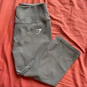 Gymshark Dreamy Crop Leggings in Slate Gray